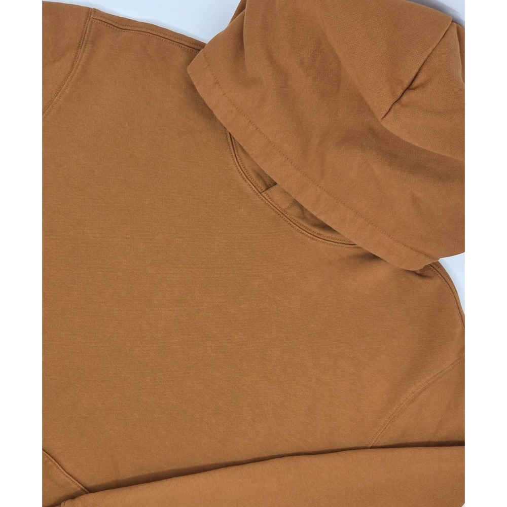 Todd Snyder Foundation Hoodie Mens Large Burnt Orange Pullover French Terry
